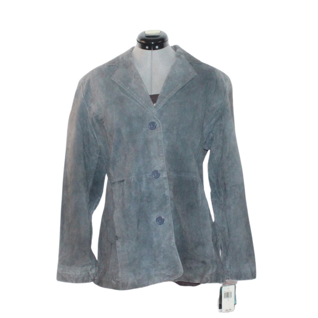 Shaverlake Velvet Slate Blazer